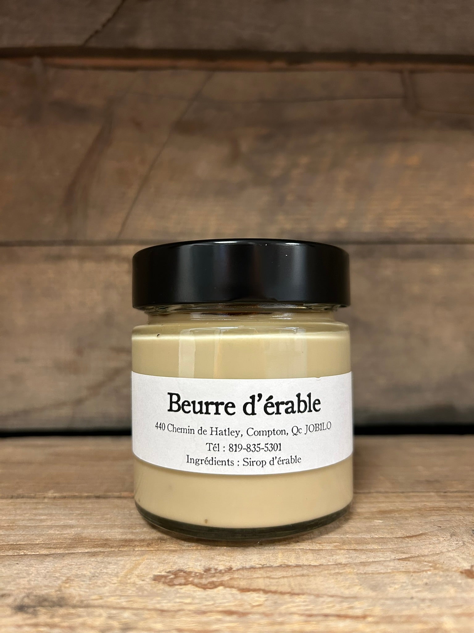 Beurre d'érable